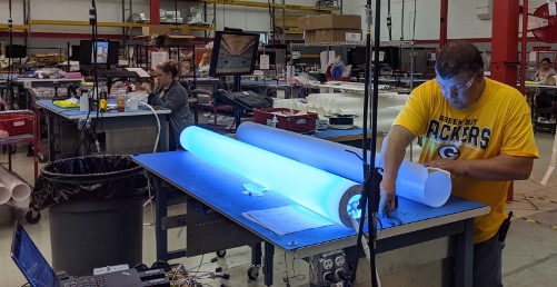STL_Lighting's tweet photo. SPI Lighting Factory Visit Mequon, Wisconsin - Great being able to lift the curtain and see how SPI makes it great products and the great team that makes it happen! https://t.co/kOBBBmCNbh