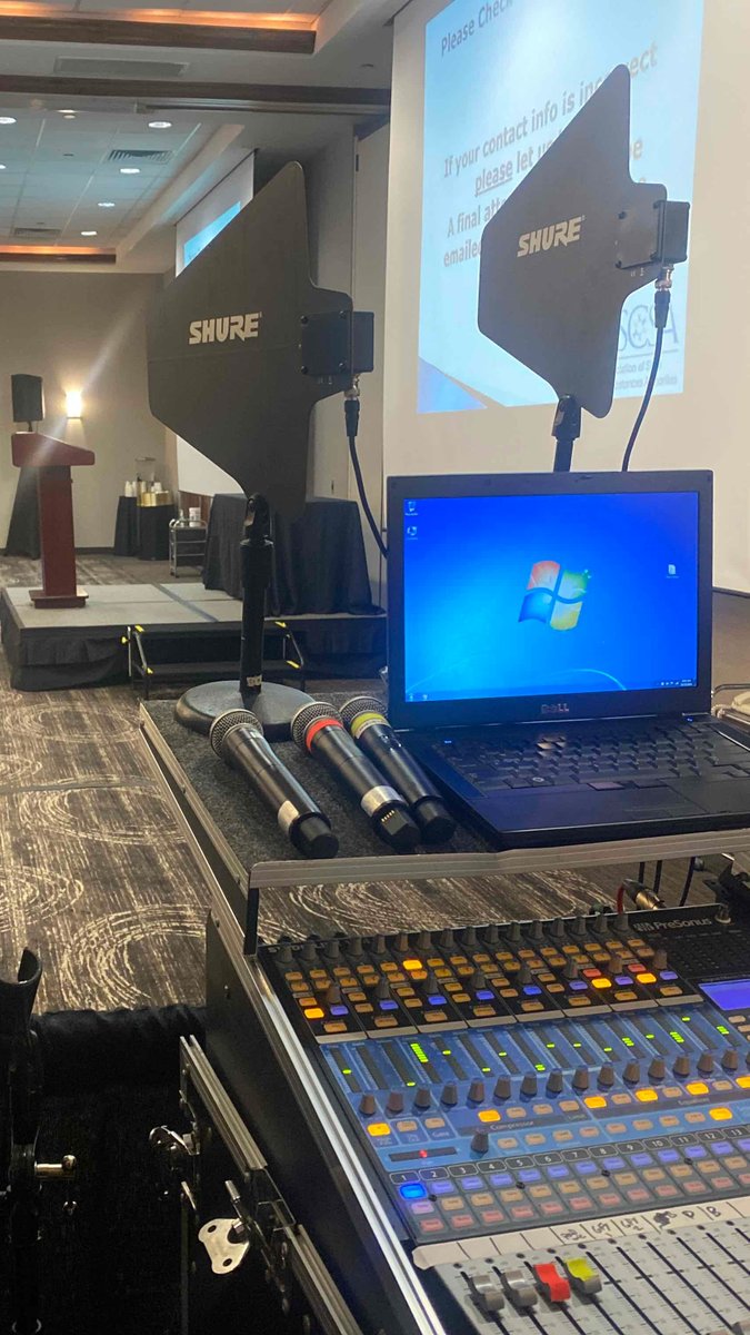 Coming to you from San Antonio, Texas on the River Walk. 
Another in-person event has started. 
Contact us for any audio visual needs you may have for your meeting or conference. 

pavt.com

#inpersonevents #Conference2021 #audiovisual #eventprofs #eventproduction