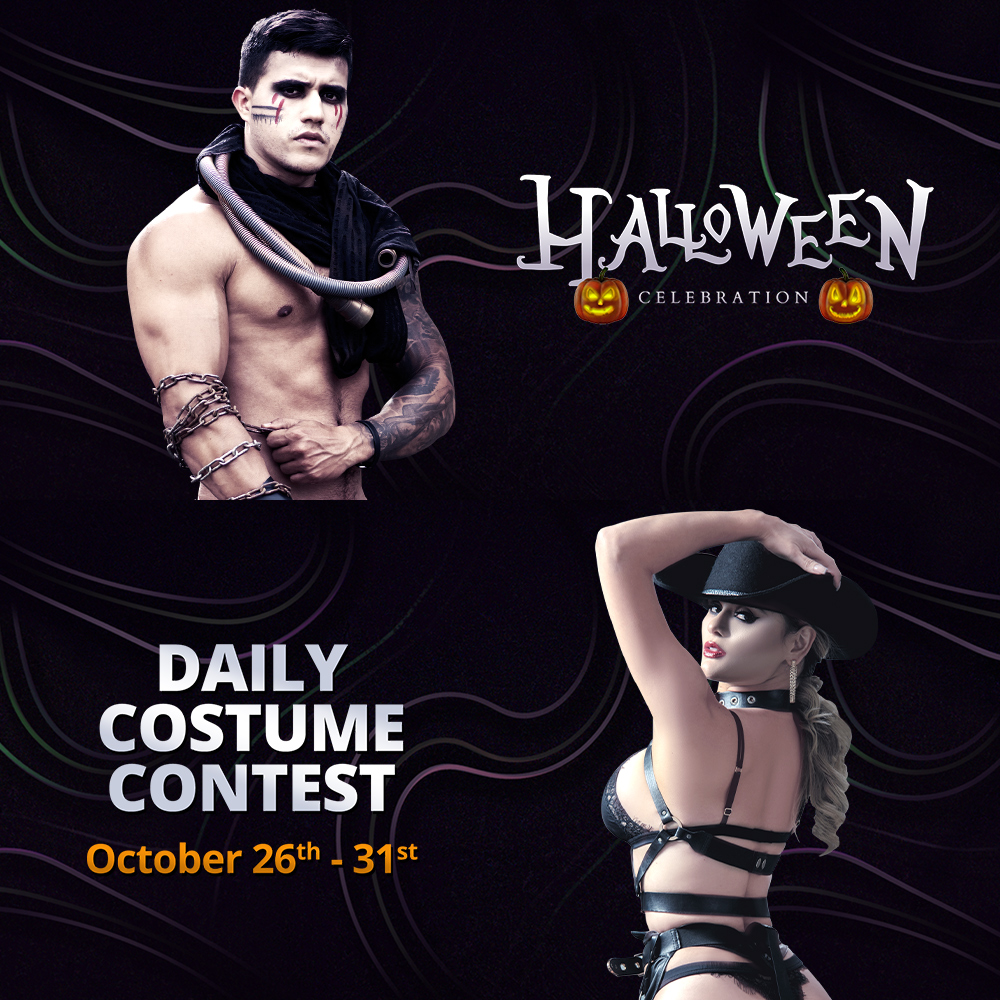 Are you looking for fun, fantasy, and fright? #Flirt4Free is the place to be this #Halloween! Today, models who earn at least 5,000 credits will be automatically entered in the Halloween random draw to win $50 or $100! bit.ly/3jB7dpI