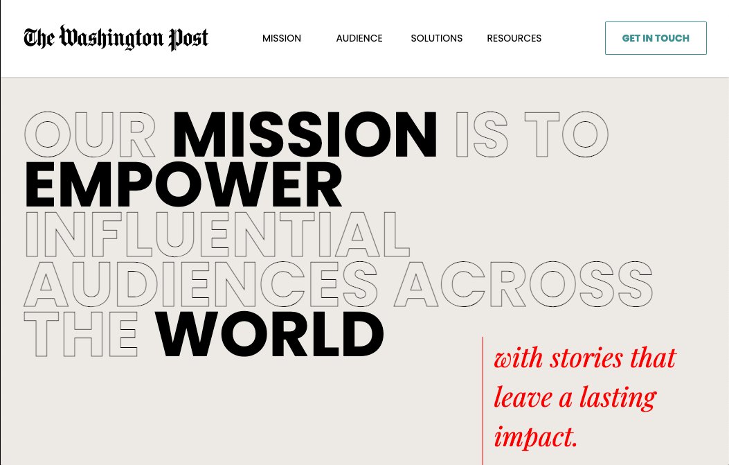 Zeke Howard (@zekehoward) on Twitter photo The Brigade's latest work for <a href="/washingtonpost/">The Washington Post</a> is now live here: washingtonpost.com/solutions/ Grateful to help push their mission forward with our talented team @dasbrigade The Brigade's latest work for <a href="/washingtonpost/">The Washington Post</a> is now live here: washingtonpost.com/solutions/ Grateful to help push their mission forward with our talented team @dasbrigade