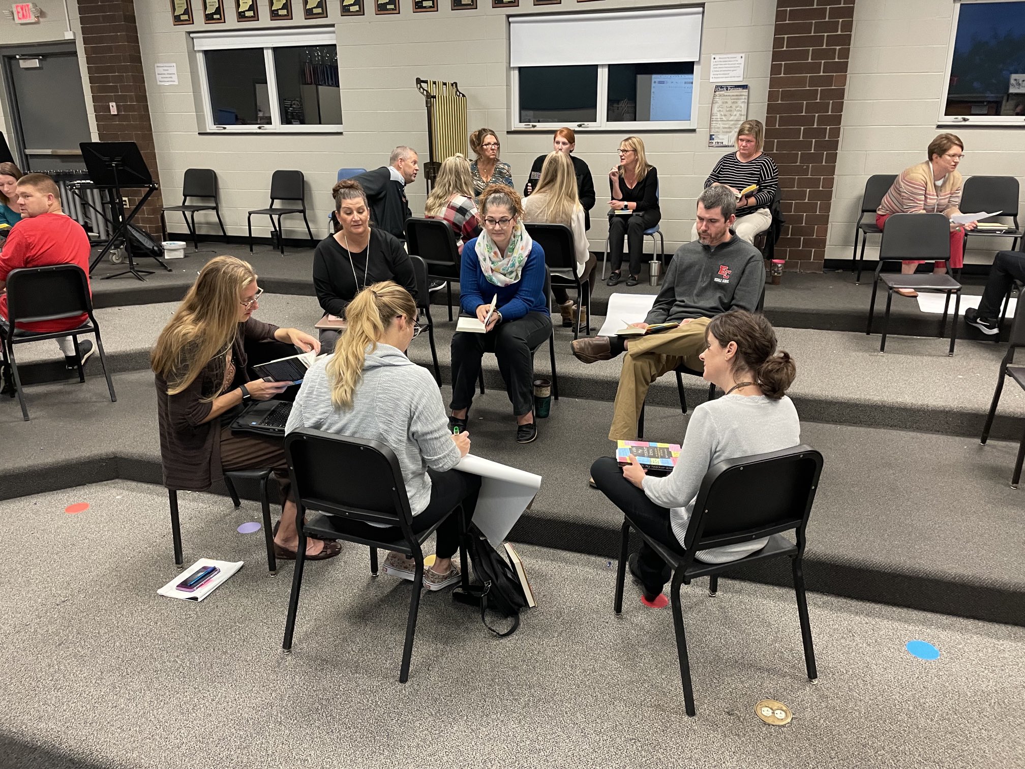 East Central Middle School on Twitter "So proud of our staff meeting