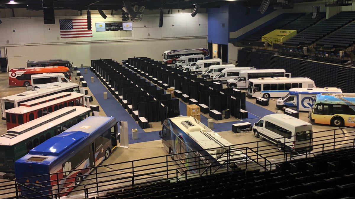GemsEvents's tweet image. Set &amp;amp; Ready for show open! Another successful Monday move-in in Daytona Beach, Florida.
