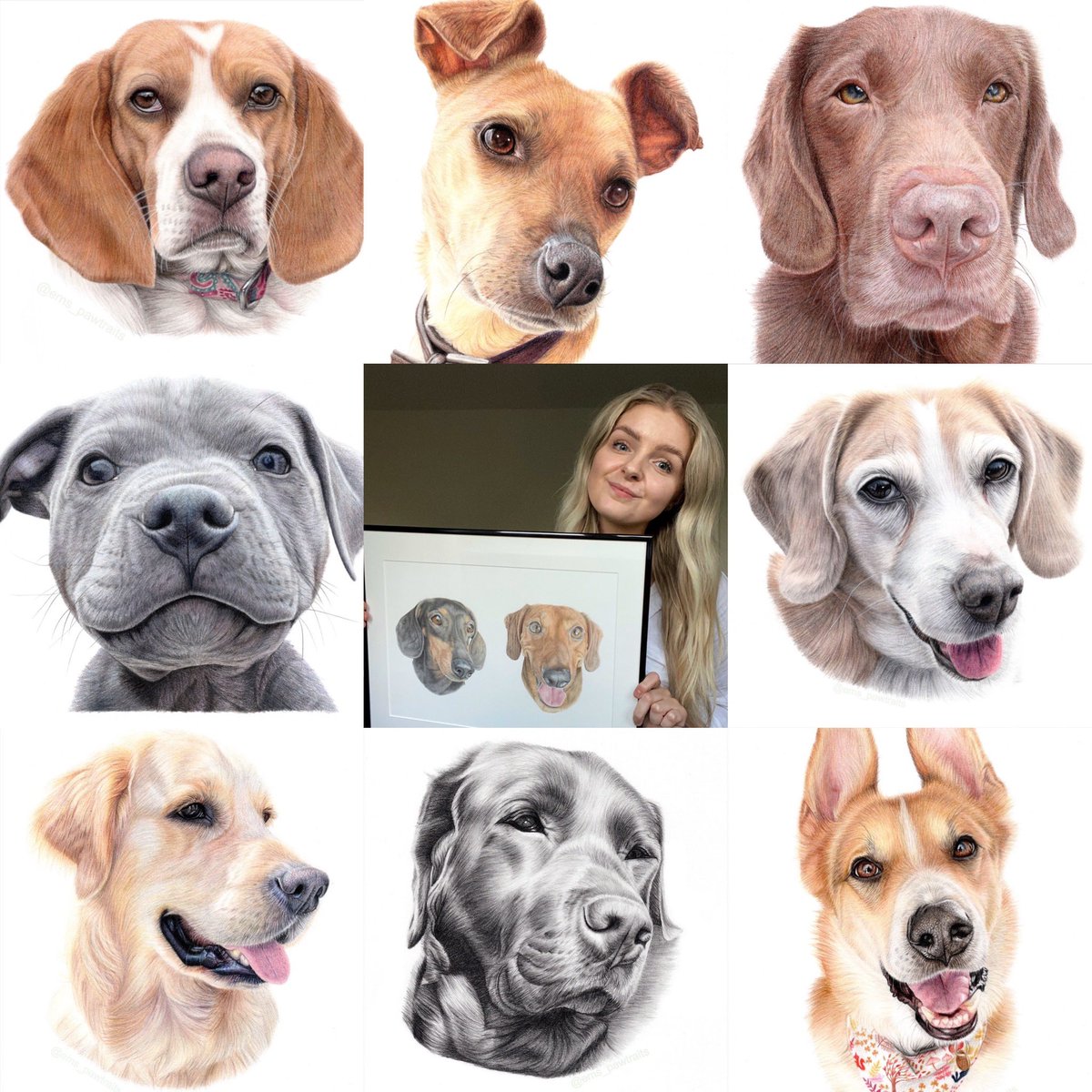 ems_pawtraits's tweet photo. Happy International Artists Day👩‍🎨

So honoured to now feel confident enough to call myself an artist!🤍

So grateful to everyone that supports my artist journey and thankful to all the other artists who helped me and inspired me everyday🥰#InternationalArtistDay #ArtistOnTwitter https://t.co/mMlYUu32Ow
