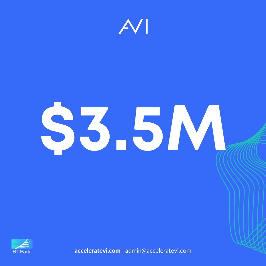 accelerateusvi's tweet photo. As of August 2021, 6 of our startups have raised $3.5M in capital!! 🤑💸💰 #viassets #avi #accelerateusvi #capital #money #startupmoney #startupfunding https://t.co/ShFdKr8lhh