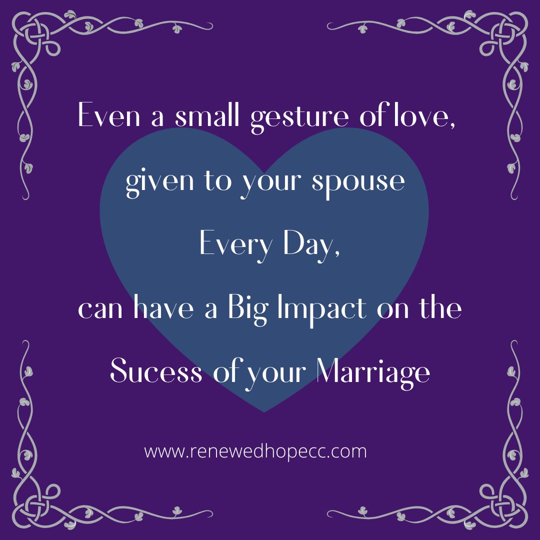 KatrinaLPC22's tweet photo. Even a #small #gesture of #love given to your #spouse every day, can have a big impact on the #sucess of your #marriage.

If you are interested in our services check out the link in our bio.

#therapy #couplescounseling #impact #telehealth #serveces #linkinbio #spouse https://t.co/zUx4X1QszR