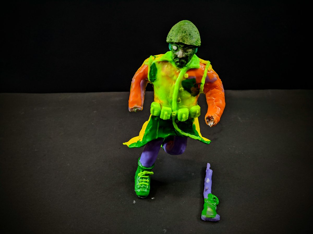 3DPlasticFant's tweet photo. WW2 Soldier (Commision In Progress) 50%
Working with plc mixed with pla filament, it seems little more challenging material to work with but the end result its really satisfying.
#3dpen #3dprinting #3dsimo https://t.co/8D8xtGBWLG
