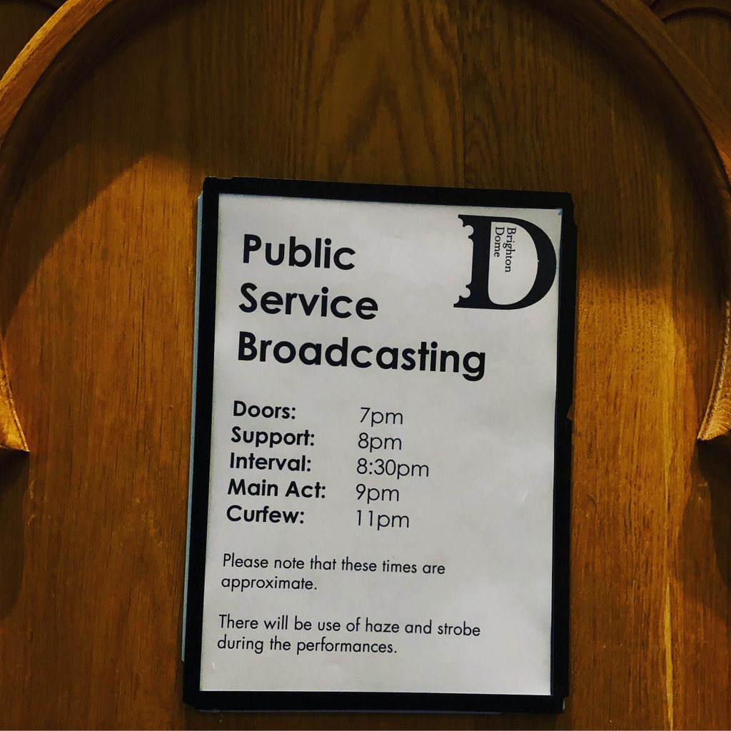 johnmcannon's tweet photo. is off to Berlin via Brighton with #PublicServiceBroadcasting #BrightMagic  @brightdome @PSB_HQ @EERAmusic 

#KeepingItPeel https://t.co/TBQCe1l0Jo