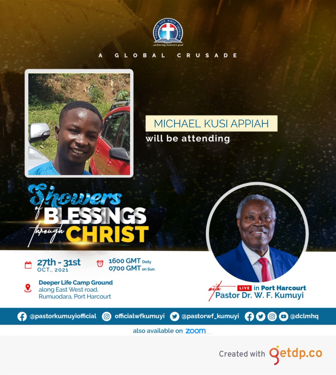 You invited to the global crusade