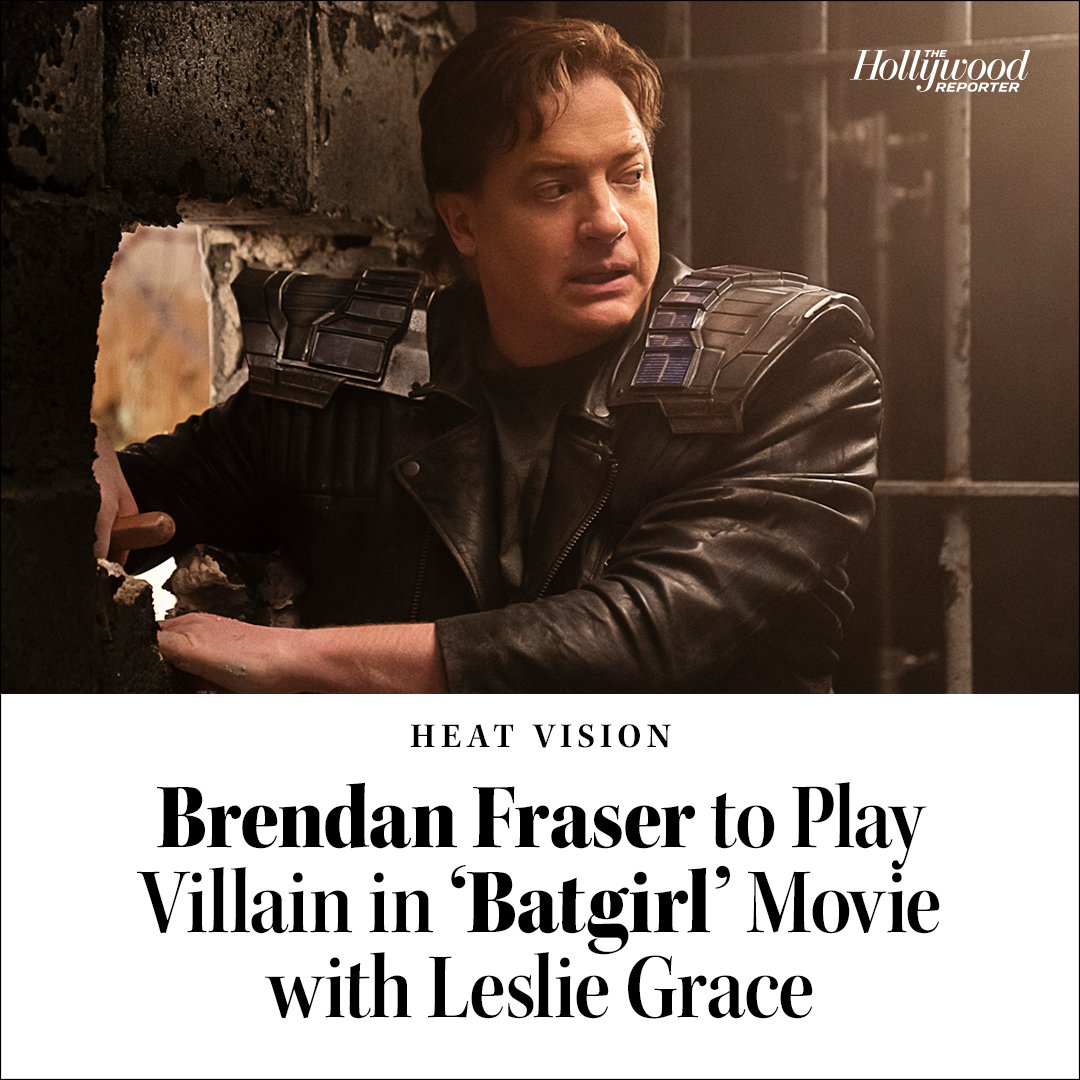 #DoomPatrol star Brendan Fraser will play the villain Firefly in HBO Max's upcoming #Batgirl movie starring Leslie Grace thr.cm/ftMAEEd