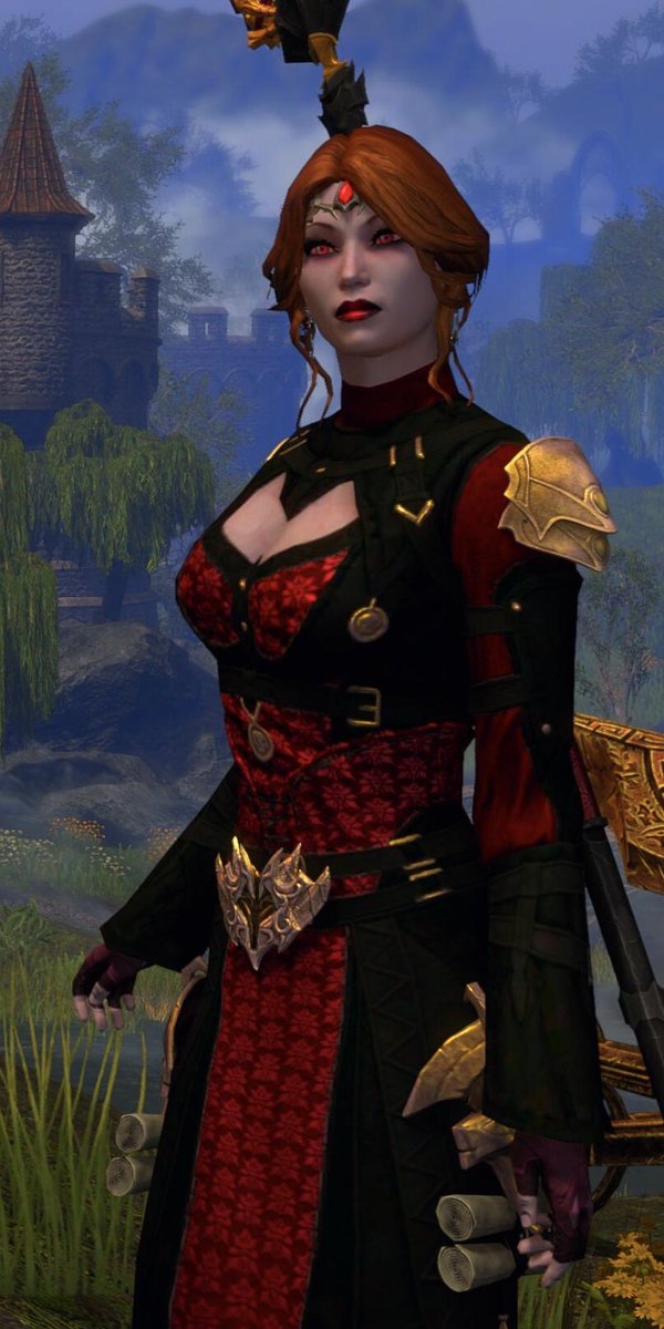 RavenwatchSimp's tweet image. Yep!! She’s my prettiest OC. ❤️❤️❤️❤️