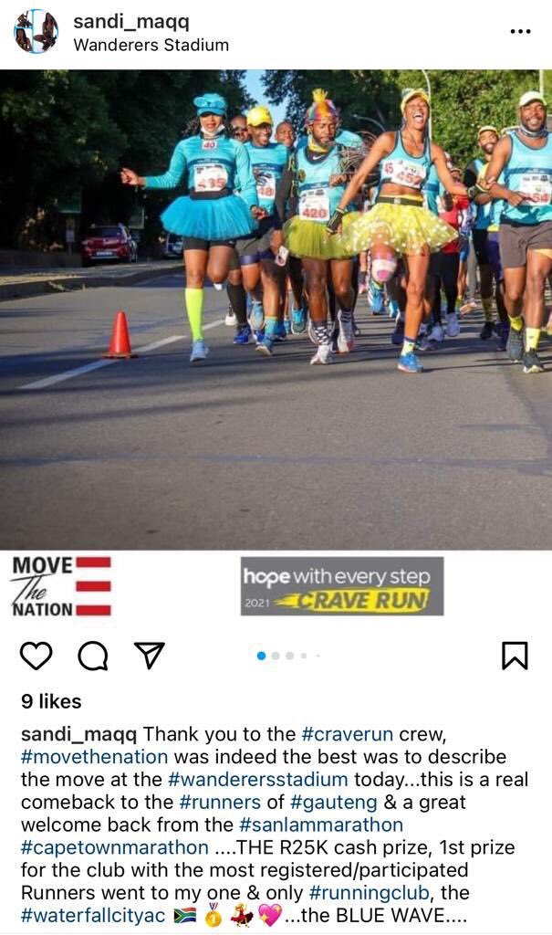 Seems CRAVE RUN gavethose of you who were brave enough 💪 to take on the tough course &amp; heat 🔥 got exactly what you were looking for. Thank you for trusting us 🙏| Thank you for the feedback 🙌 #CraveRun #MoveTheNation