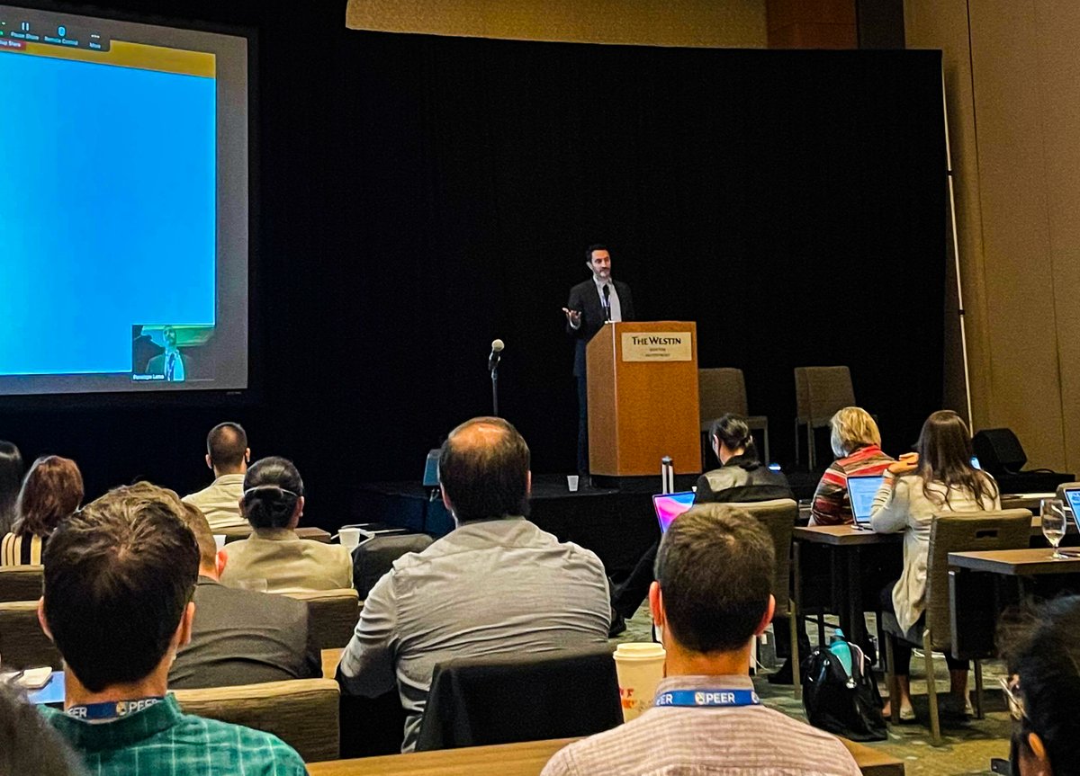 Dr. Arun Nagdev presents at the ACEP conference and is announced as the new incoming president.