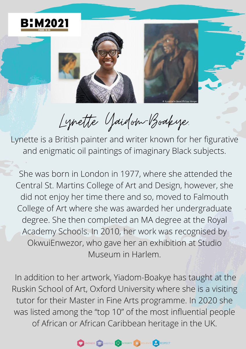 HillheadHS's tweet photo. Today’s notable figure for Black History Month UK is Lynette Yaidom-Boakye. Well done to our vice captain, Rosa, who read us the information this morning via the tannoy. #BlackHistoryMonthUK #BHM #BHM2021 #BHMHHS https://t.co/fnngcxrpX5