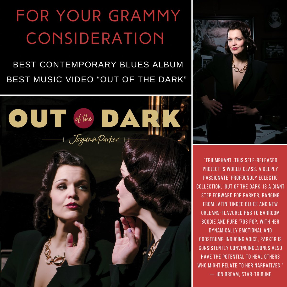 joyannparker's tweet photo. Excited to announce that I have two projects on the GRAMMY ballot! Thanks so much everyone who has supported me and everyone who helped make these amazing pieces of art! https://t.co/stOhX72qkm
