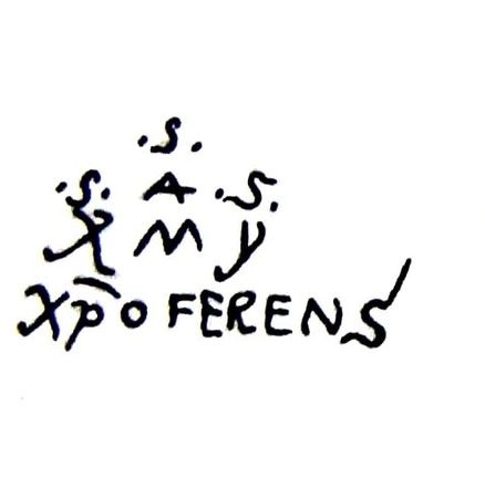¿Sabíais que Cristóbal Colón firmaba siempre en latín como "Xpo FERENS"? Esto es, "el que lleva a Cristo" o "el que conduce a El Salvador".