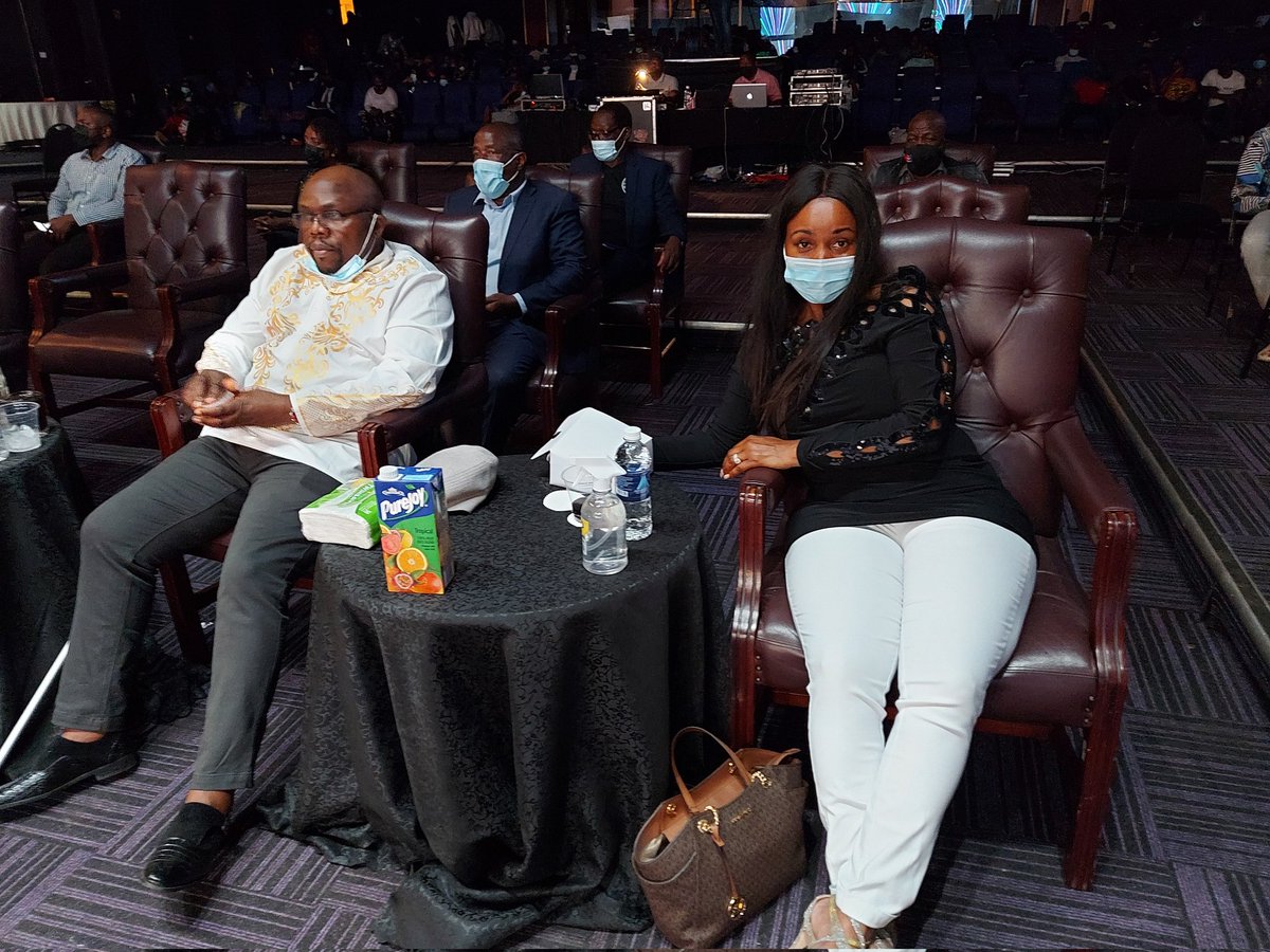 InfoMinZW's tweet photo. The #AntiSanctionsGala is being staged in front of less than 100 people in accordance with #COVID19 guidelines. 

#ZimSanctionsMustGo https://t.co/tEpHxFJ27x