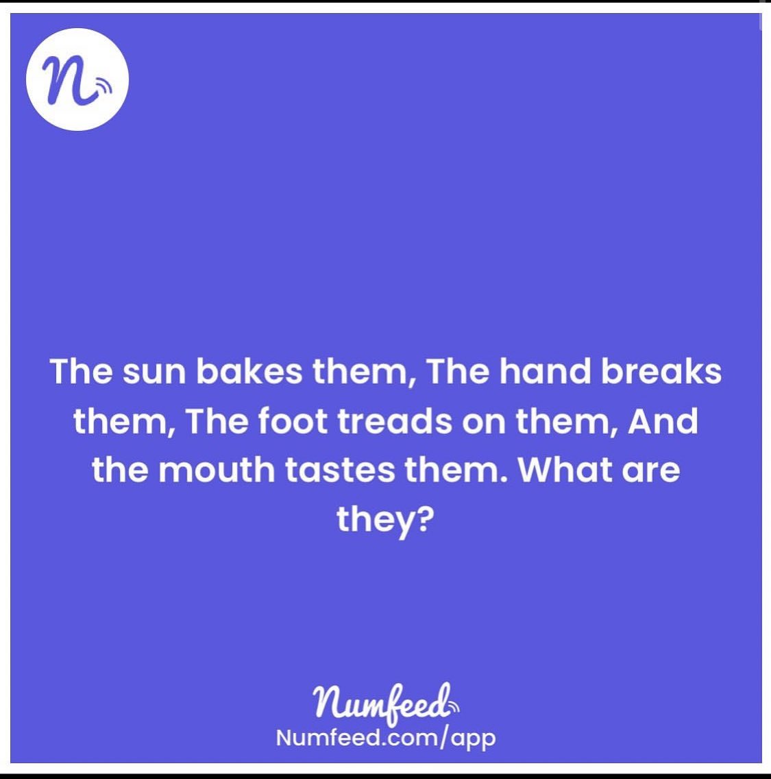 numfeed's tweet photo. Guess the answer!
#numfeed #contentcreator #daily #stories #facts #riddle #quiz #quotes #generalknowledge #digital #news #2021 https://t.co/MhQOHX8ANi