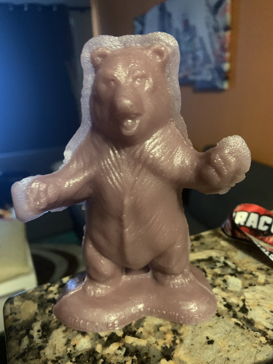 IsItOctoberYet's tweet image. Got our wax @hhnbear figure from the Tribute Store at @HorrorNightsORL last night.  Actually had to wait in a line to get him. Still popular!  Gonna trim the excess wax off when we get back to Vegas next week. #HHN30