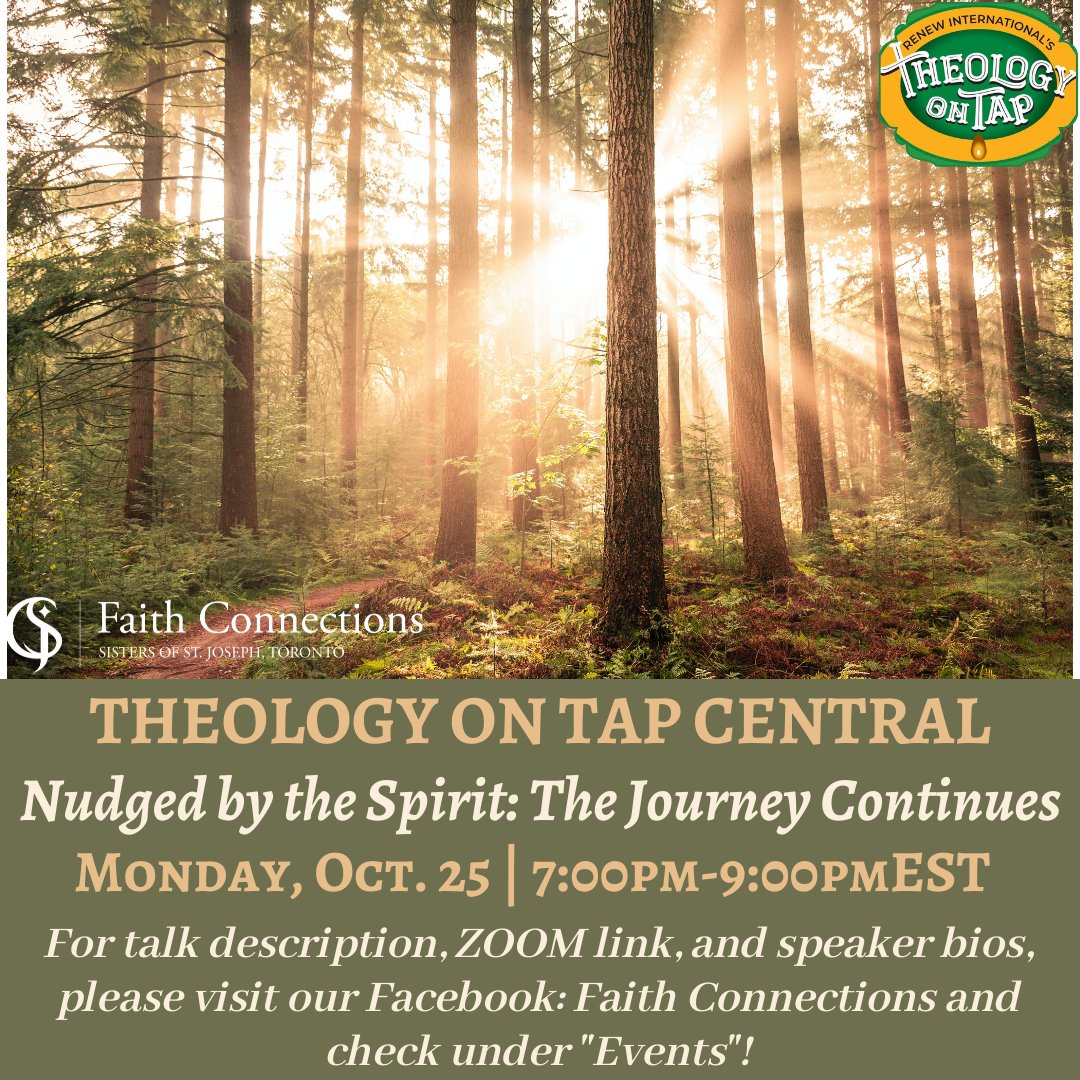 FaithConnection's tweet image. 🎇🎊Faith Connections' FINAL Event!!🎊🎇 - mailchi.mp/csj-to/faith-c…

#FaithConnections #Farewell #YoungAdultMinistry #FinalBow #CatholicTO #vocations #discernment #TheologyOnTap