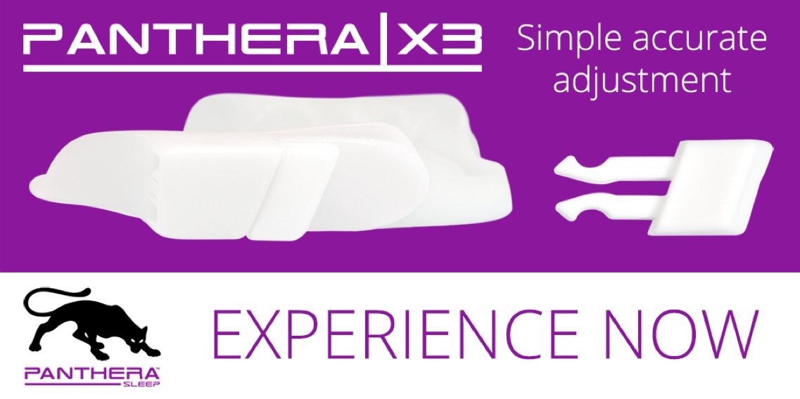 dentalsleepmag's tweet photo. The Panthera X3 is #PantheraDental's new dorsal fin appliance with an innovative adjustment system: accurate and easy to adjust #dorsalperfected #notoolsrequired
โก๏ธ https://t.co/gU2h1Vv18R.
#pantherasleep #sleepapnea #dentalsleepmedicine #dentalsleeppractice #dentistry #dentist https://t.co/gdfv9FCTzQ