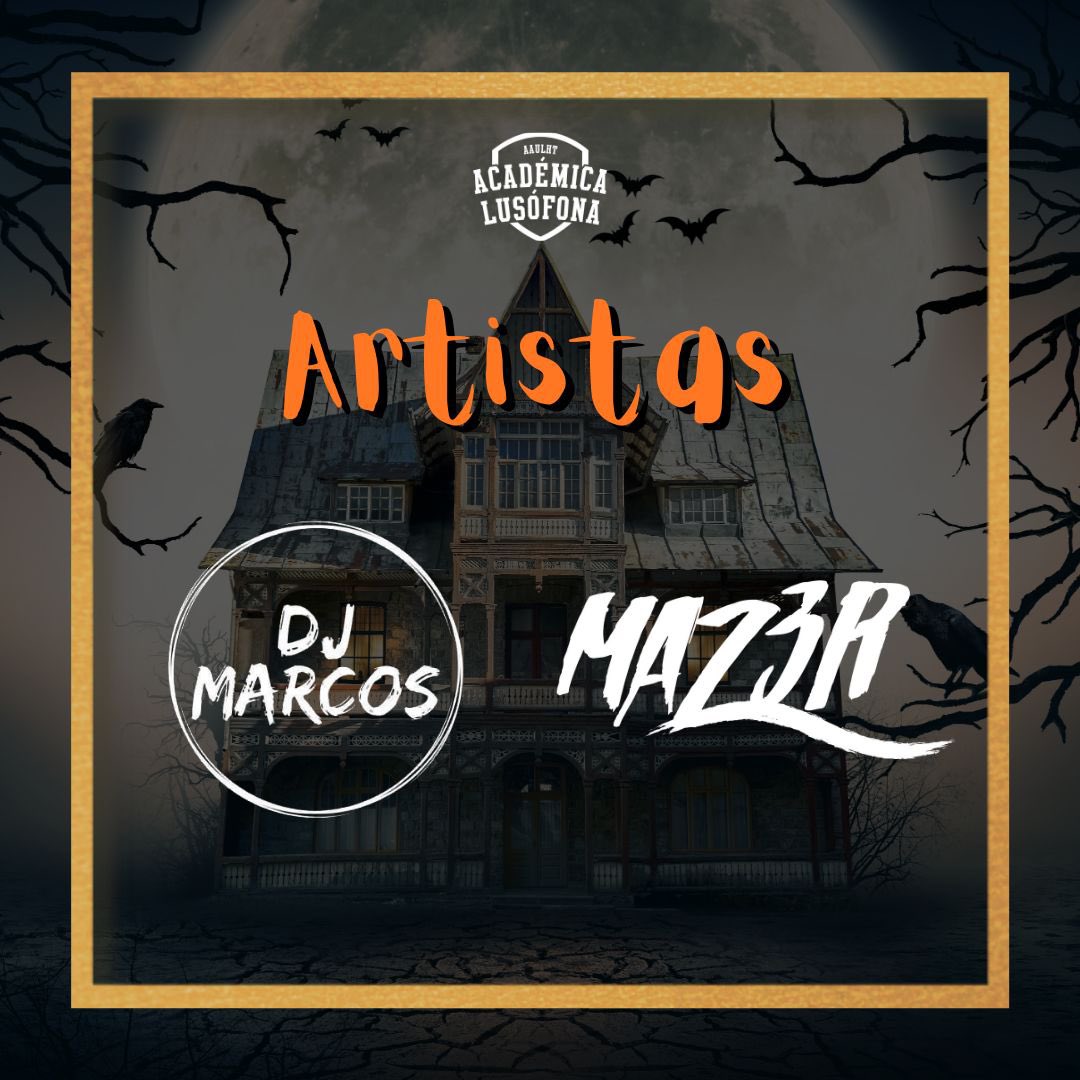 aaulht_'s tweet photo. Não há 1 sem 2! 💥
Estes são os DJs que vão fazer a tua noite aquecer! Vais comprar amanhã a tua pulseira ou deixar que esgote? Depois não digas que não te avisamos ��🎉
#Halloween #Cenoura #Party #Nightout #EstamosJuntos #AAULHT https://t.co/KnIwiFU0ga