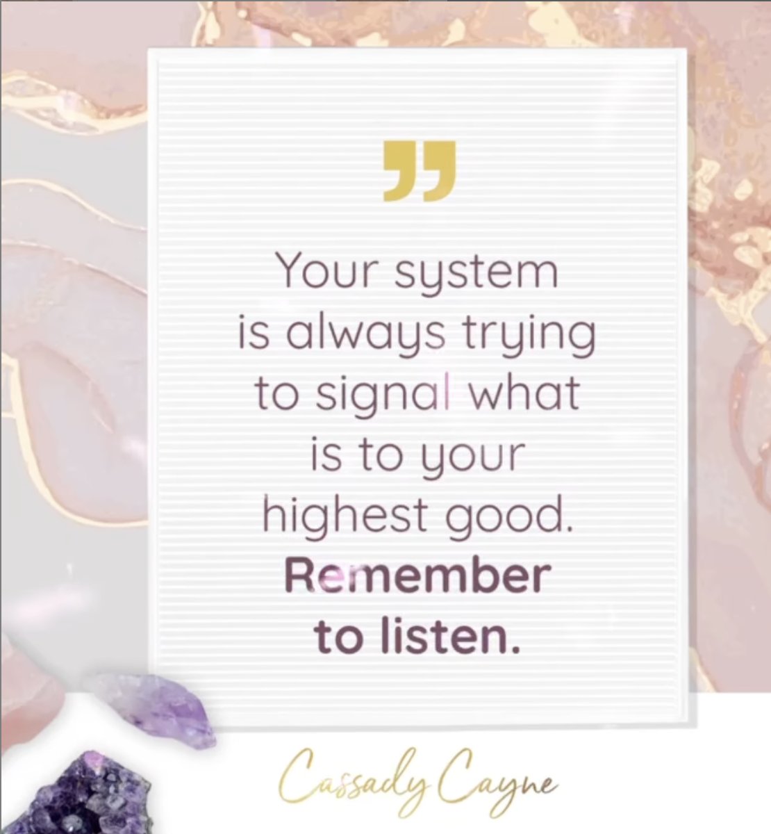 CassadyCayne's tweet photo. Polite reminder to anyone who's currently trying to talk themselves out of what their intuition is saying❗️👼🏼🕯xx
#intuitionquotes #intuitiveguidance #intuitivehealer #intuitivereader #empathsupport #empathlife #empoweredempath #lightworker💫 #ascensionsymptoms https://t.co/c4DvBqmNHr