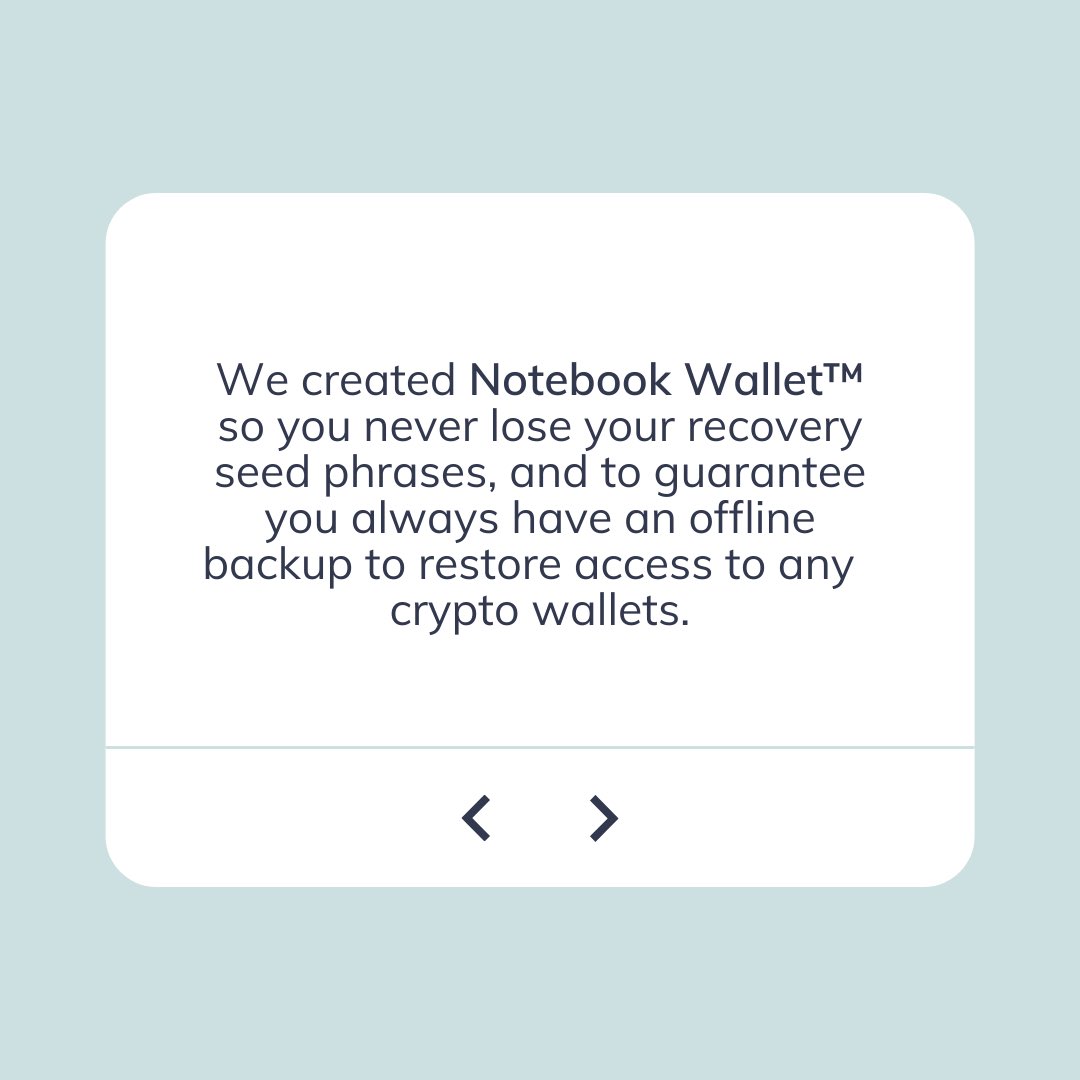 Notebook Wallet™ tweet media
