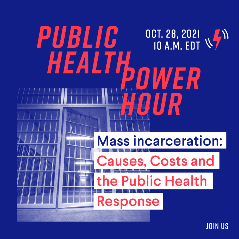 VitalStrat's tweet photo. This Thursday: Join us for a discussion on the societal costs of mass incarceration from a public health angle and different paths that can bring about needed change. With @freejonadrian, @dareallorenzo and Daliah Heller from @VitalStrat.

Listen at 10am: https://t.co/tsZYI1wg7a