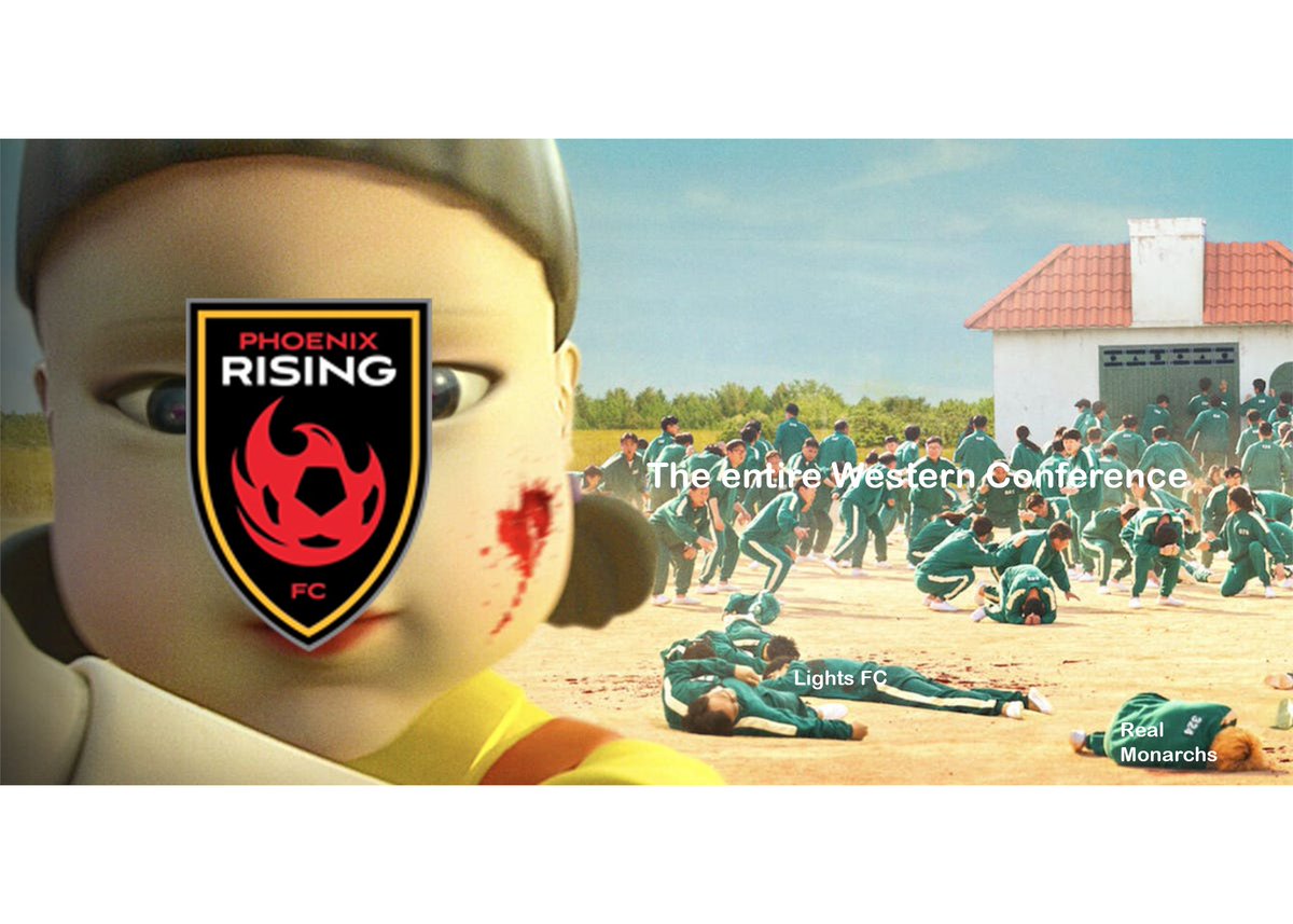 Trossauce's tweet photo. Come join us on Oct. 30 as #RisingFC play Tacoma Defiance in their last regular season match and celebrate their victory over the Western Conference! #TheRisingHaveWonThePennant https://t.co/1omGm8q4Xz