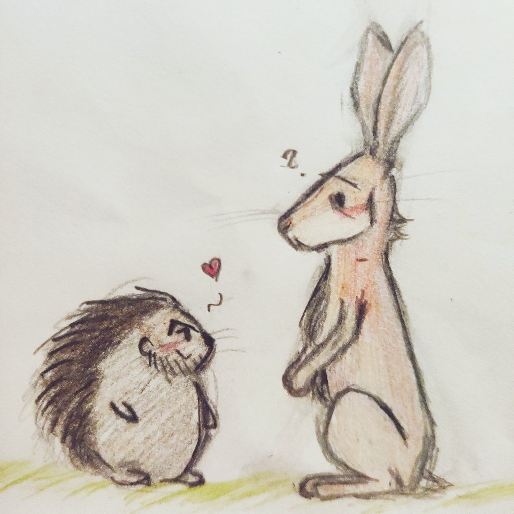 mer_1099's tweet photo. The Hedgehog 🦔 & The Hare 🐰
#TOGcomics #TheOldGuard #JoeNicky #comicsverse https://t.co/w6pHyNRUNe