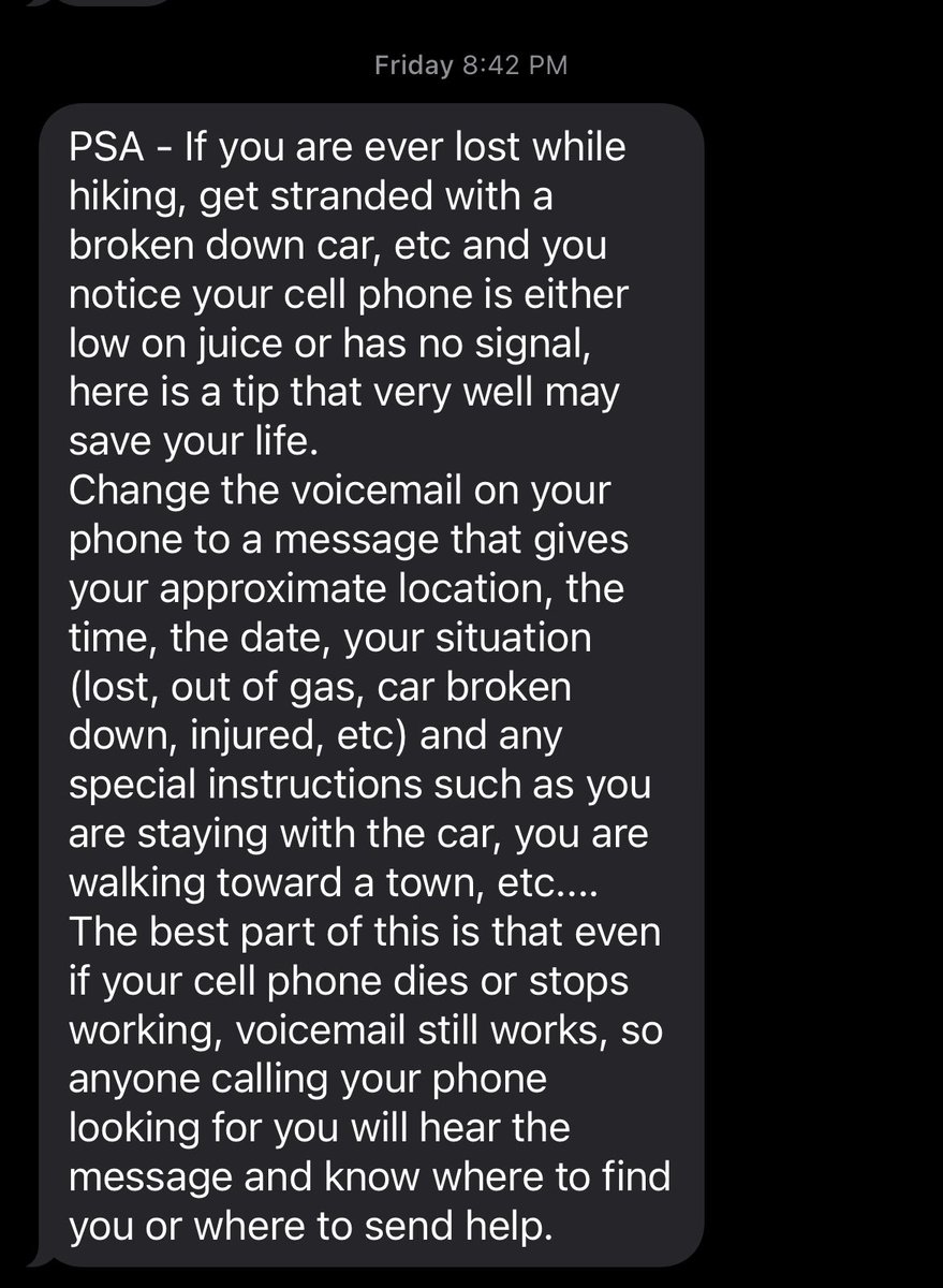 Best tip I've read in ages. Expect to receive it on your whatsapp groups.