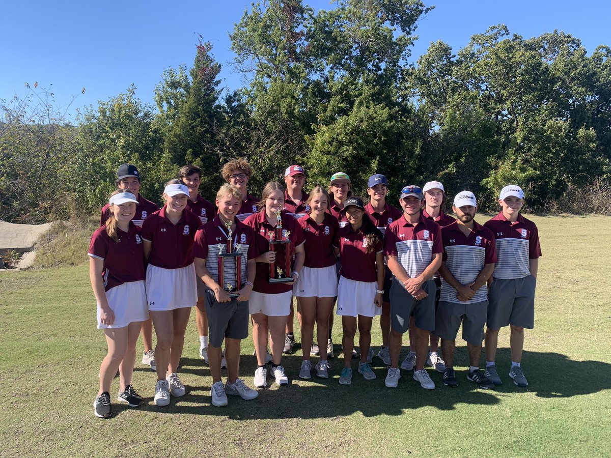 Boys and girls both finished 1st place in the Bearcat Invitational <a href="/StoneCreekGC903/">Stone Creek Golf Club</a>. Boys shot 321,beating district competition, Love Joy, McKinney North, and Denison. We also beat Plano Senior High, and Plano East. Girls played hard too. #wewillwin