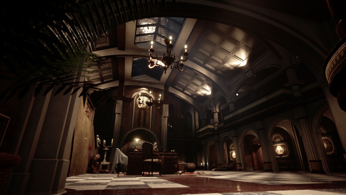 Main Hall in Clock Tower

#RE3 
#RE3directorscut