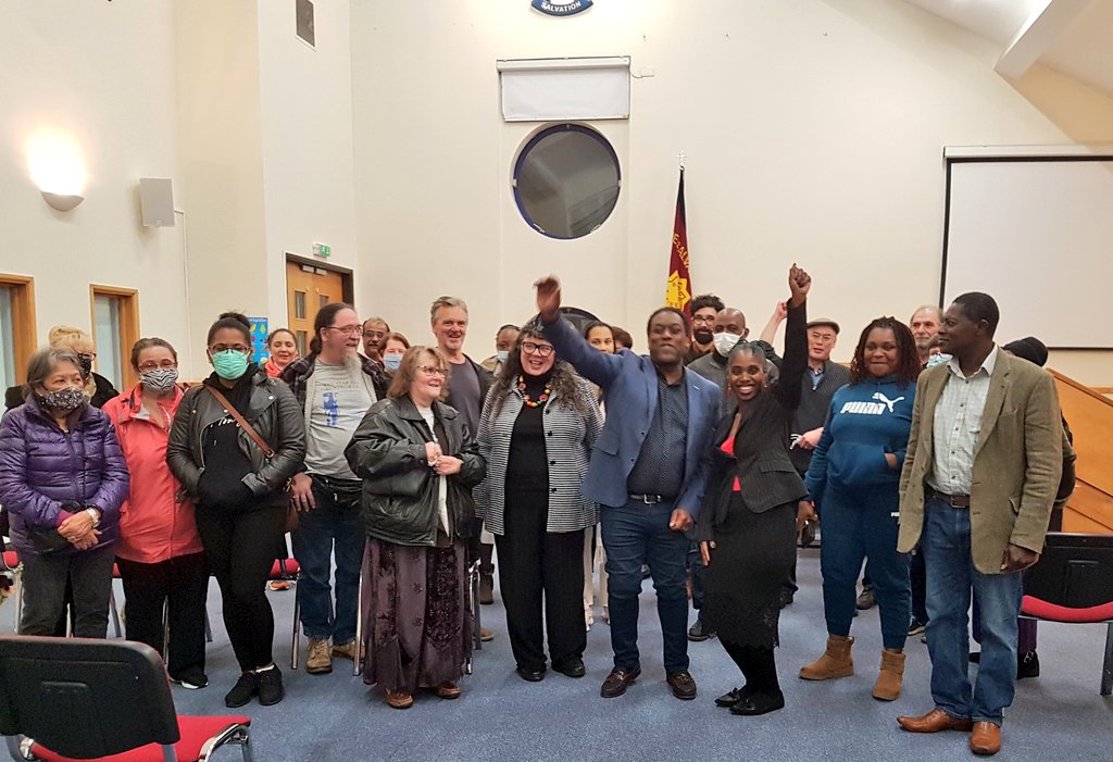 The three of us, @CllrKarenJewitt, @NwaforTamar and @CalltonYoung, are honoured to have been selected by Thornton Heath members to stand as Labour candidates for the Ward at the May 2022 Local Elections.