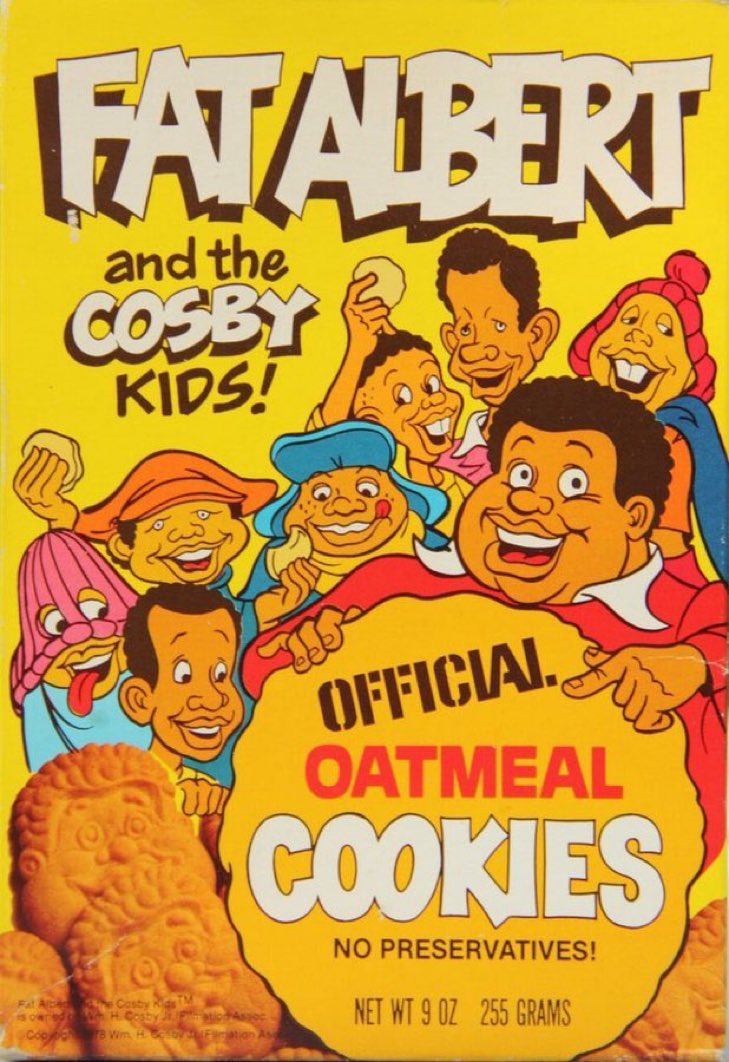 Super70sSports's tweet photo. I miss the days when a morbidly obese cartoon character could promote cookies to children without some nutrition nerd trying to kill our buzz. https://t.co/ZPawFaZioi