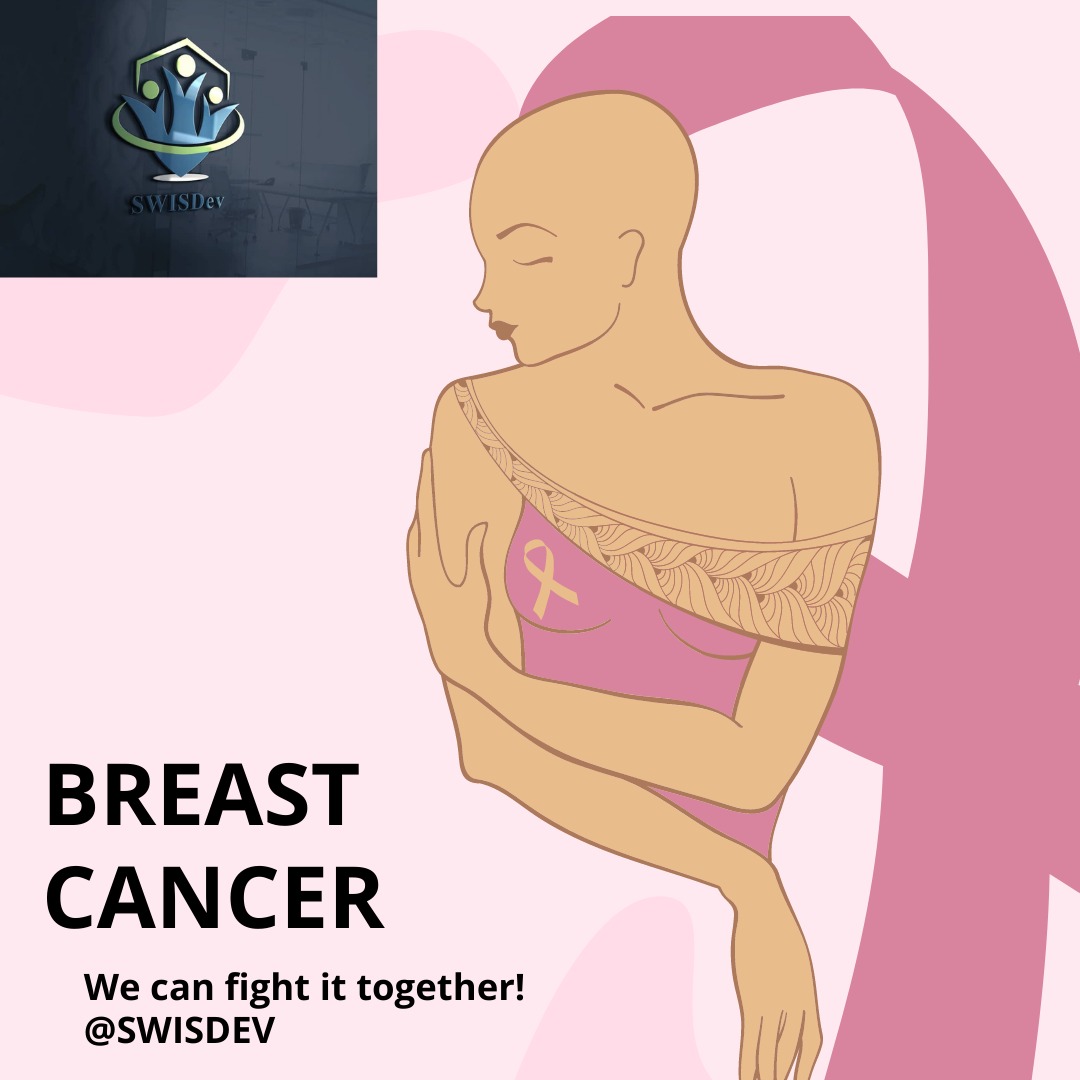 SWISDev's tweet photo. By performing a self breast examination today, you can lower your risk of developing breast cancer 🎀. #BreastCancerAwarenessMonth #breastcancer #swisdev #health https://t.co/z0upUcdt5Y