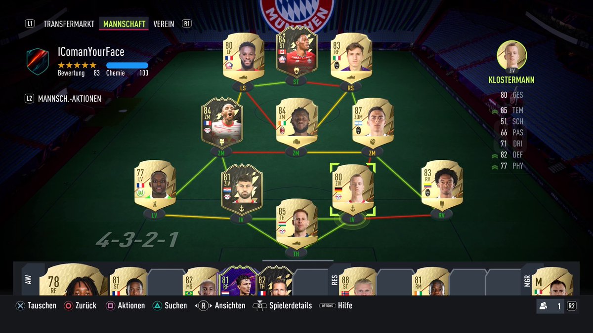 Clay33733's tweet photo. #sheeshteam hey Yaya das ist mein Team hab 500k. Alle sind tradeble außer die Bank. Ich würde mich über jede Verbesserungen freuen. https://t.co/0hbZQFFynQ
