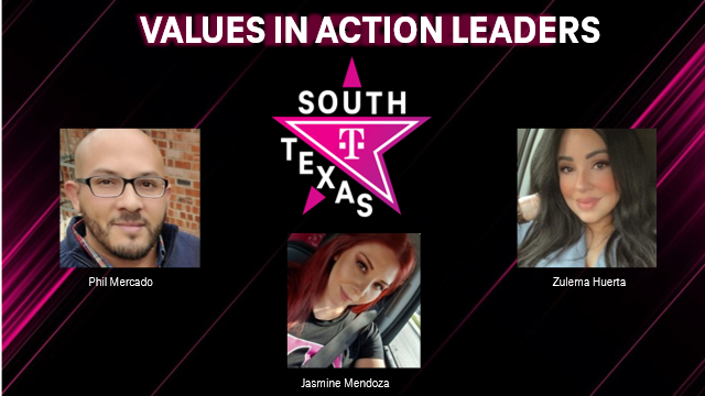 Please join me in congratulating these three Values In Action Superstars!!! A BIG thank you to all three of you!