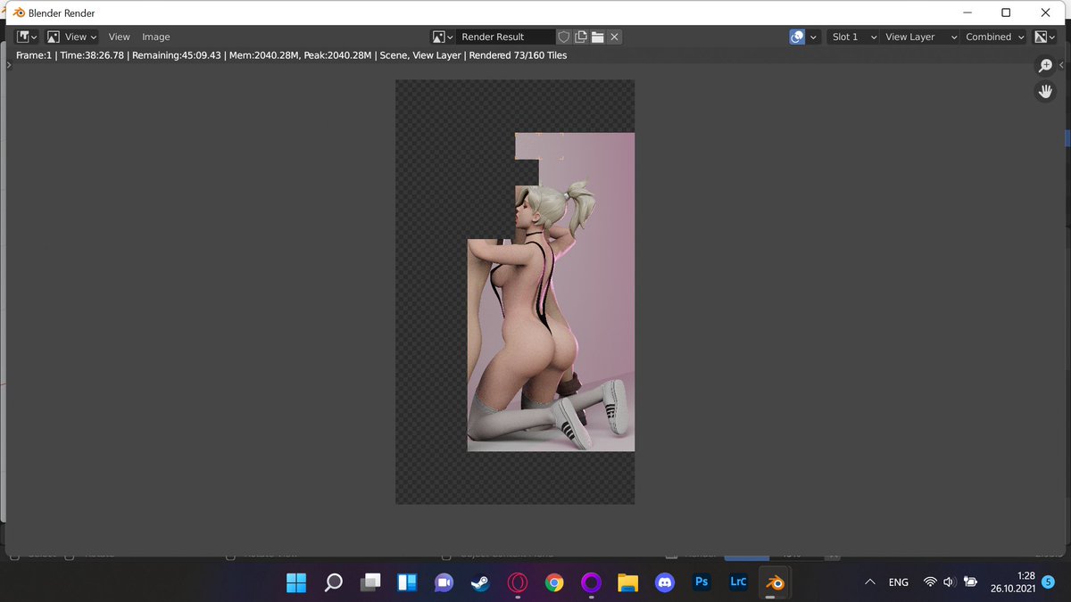 ZRaitar's tweet photo. In the meantime, the work continues 😂
#blender #Overwatch #Marcy #ruler34 https://t.co/VTq7bFVLhJ