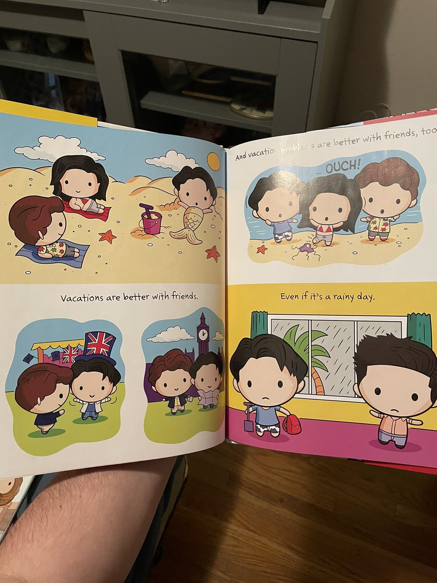 Nikki8388's tweet photo. More fun things in the mail! These are just a few of my favourite pages; but the whole book is wonderful 😊
#Friends https://t.co/TFNQkeMZh5