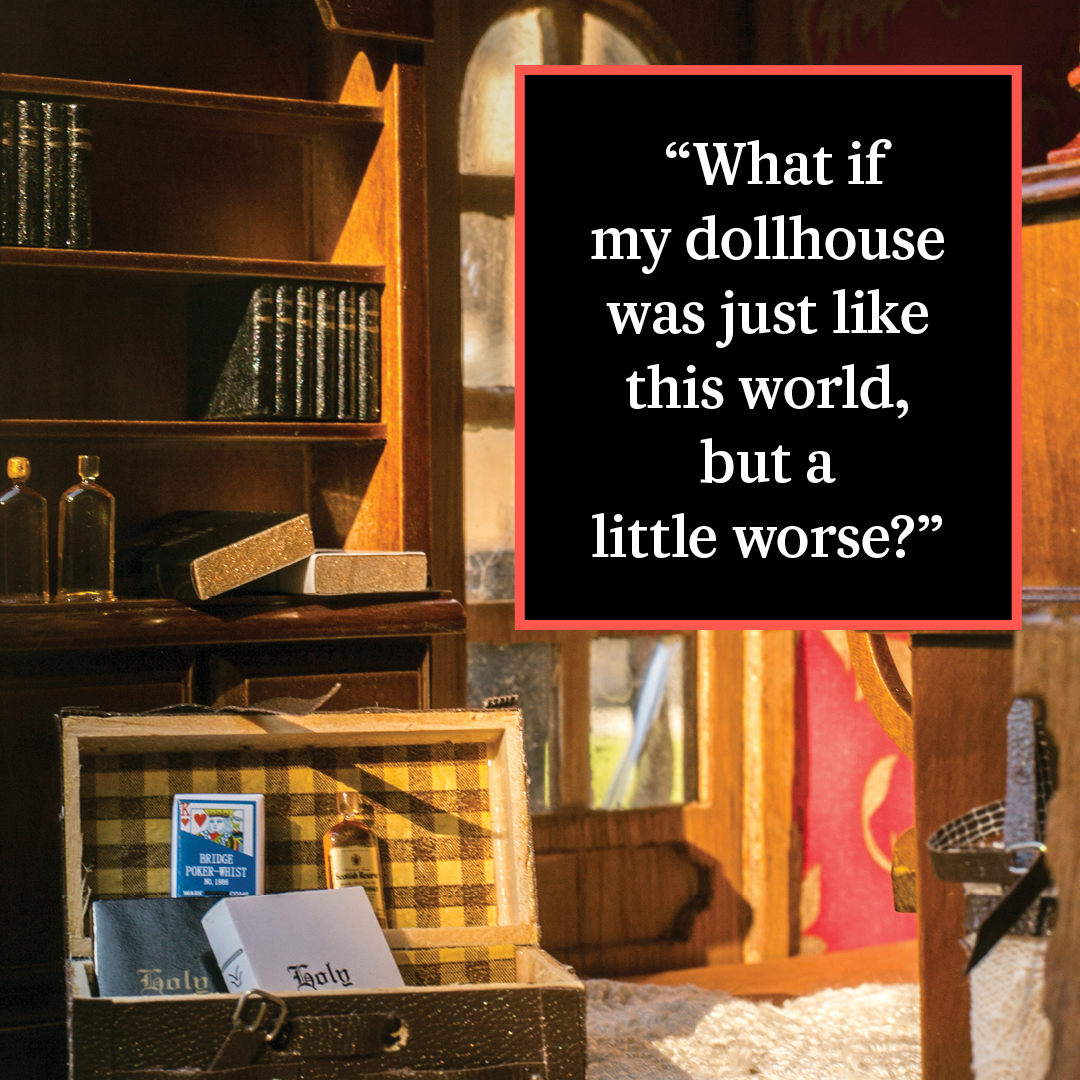 oxfordamerican's tweet photo. In the early haze of the pandemic, @mkmcbrayer began to explore the Southern Gothic genre through miniature dollhouses. Read her ruminations on the real and the fabricated in “Dollhouse of Horrors” from #Issue114, linked below.
https://t.co/0TcsAR55dP
Photos by: Emily Wang https://t.co/yqKmoiqgP3