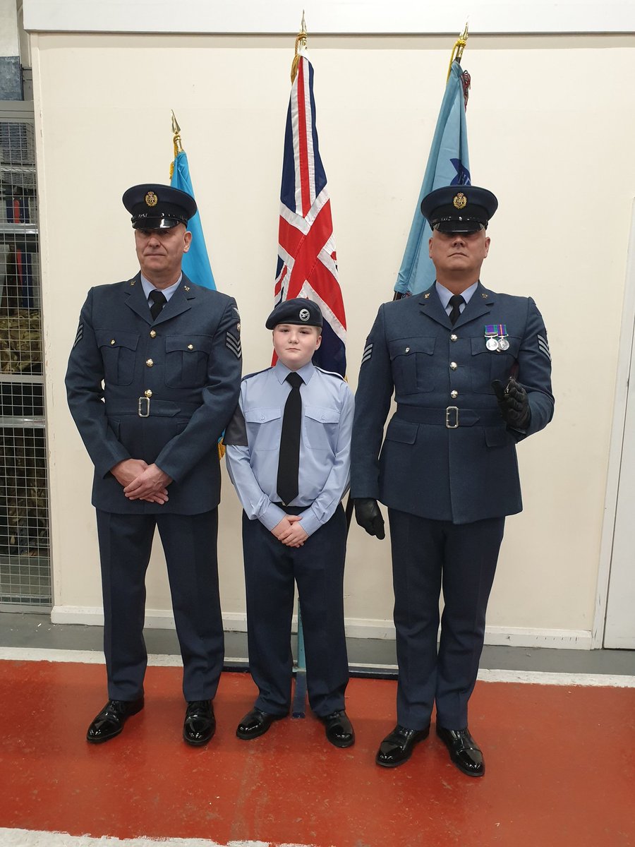 Super proud of this one tonight. Now officially enrolled at Corby 422 Cadets following in the footsteps of his big brother. Let's see where it takes you, be the best version of you 😊
