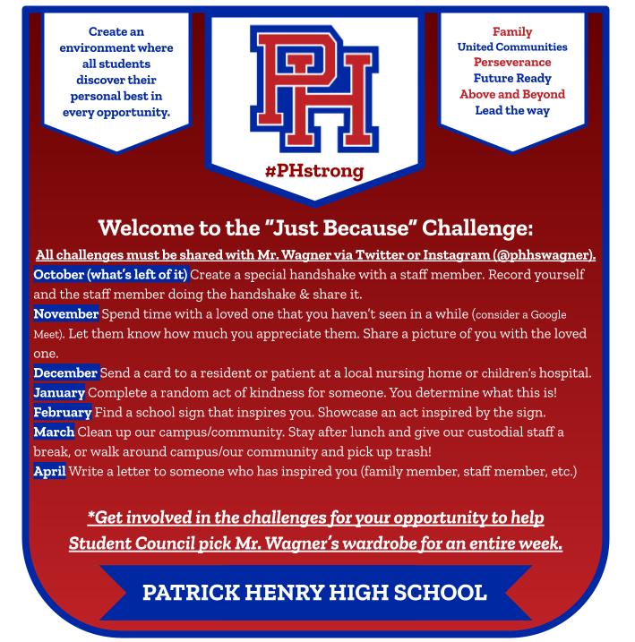 The "Just Because" Challenge: