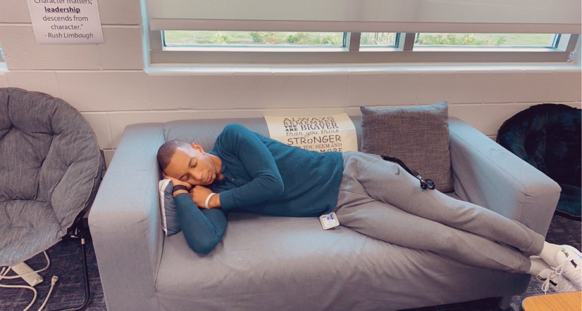 CoachByrd323's tweet photo. I can explain….😅😴😴😴#RedRibbonWeek #PJsDay @HaskettJH @PrincipalPaz https://t.co/dVkUh1WjAx