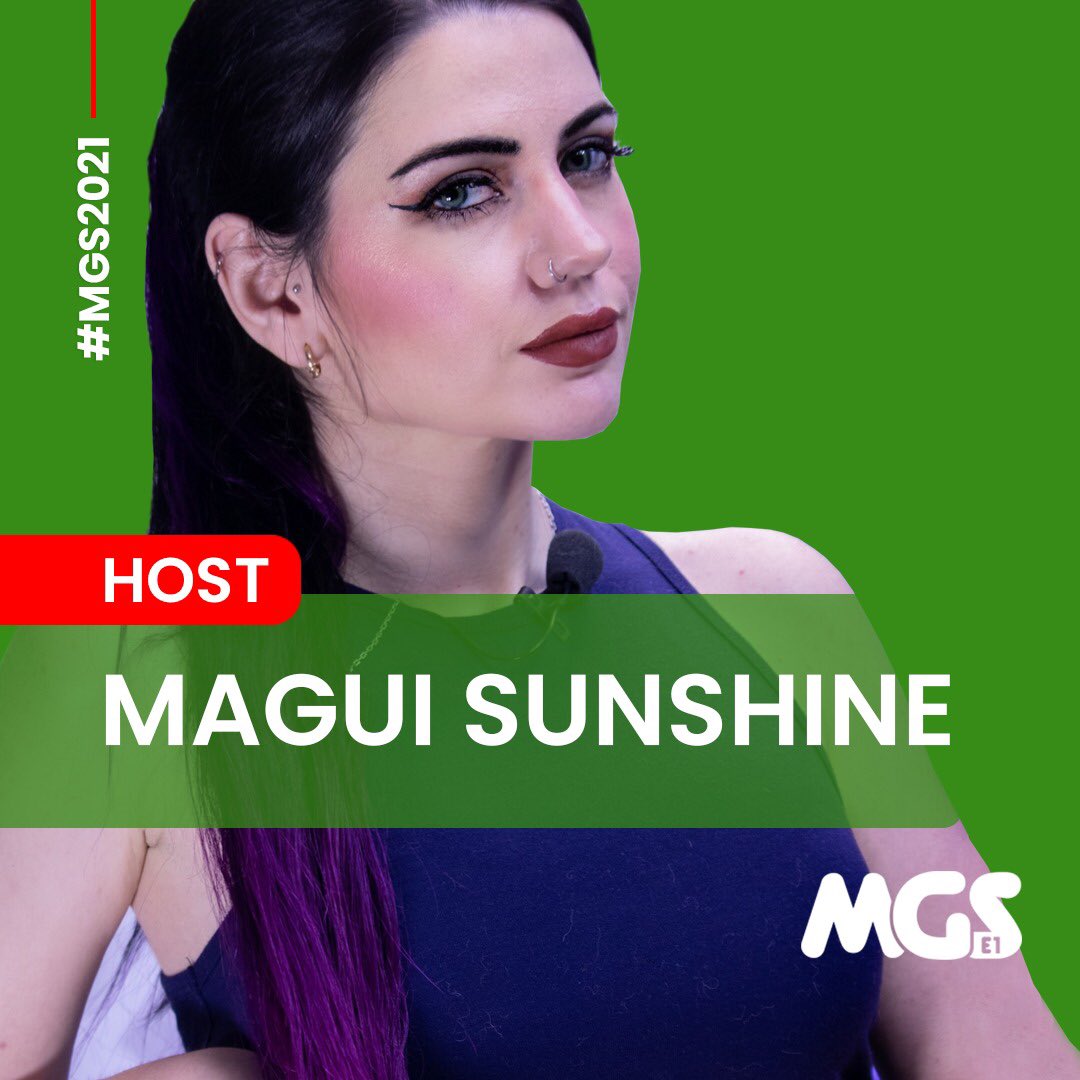🌈 BIENVENIDA <a href="/MaguiSunshine/">MaguiSunshine🦄🌟 👑</a> 🌈

La cosplayer, caster y streamer argentina Magui Sunshine se suma junto a <a href="/kalipsogamingla/">Kalipso</a> como Host de México Game show 🤩 Estará presente los días 10, 11 y 12 de Diciembre en <a href="/ArGameShow/">AGS Visa 🎮🕹️</a> transmitiendo todo lo que ocurra en el evento 😱

#MGS2021