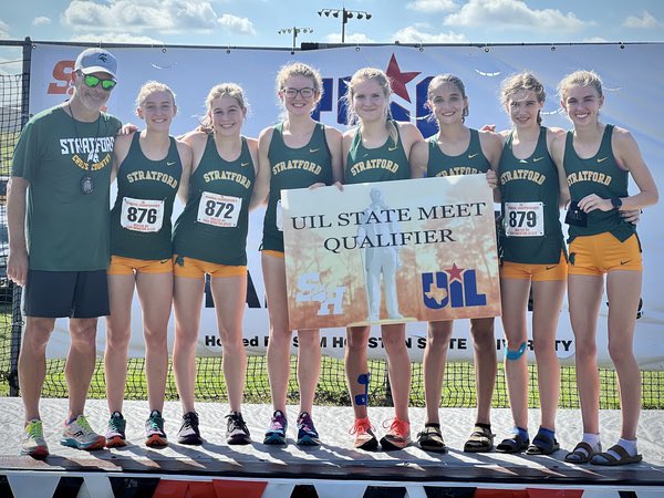 Siemers_XC_TF's tweet photo. The Stratford girls are heading to the State XC meet after finishing in 2nd place at the Region 3-6A meet. Way to go girls! 🙌 https://t.co/4qOviudr5r