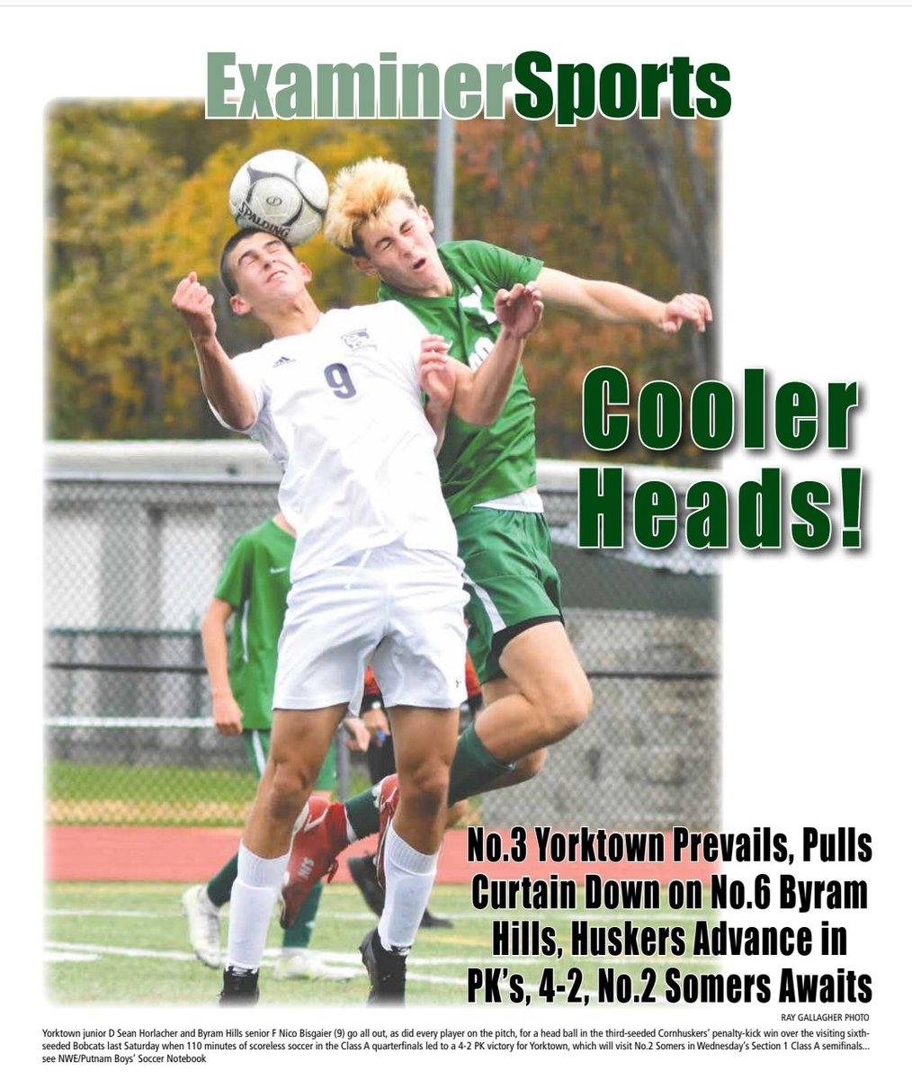DirectRays's tweet photo. Okay so we found some space for @SecOneAthletics soccer this week in @ExaminerMedia so make your way out and #GrabAStack of 16 action-packed pages @ByramCoach @ytownfut @THE__CROP https://t.co/XQOUv2CaeO