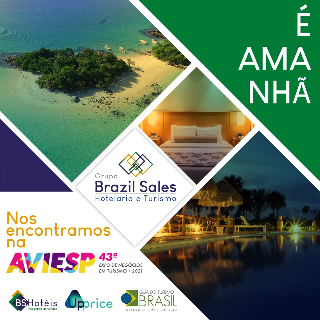 É amanhã!!! 
Vamos nos encontrar na #aviespexpo2021

#aviesp #2021 #turismo #hotelaria #grupobrazilsales