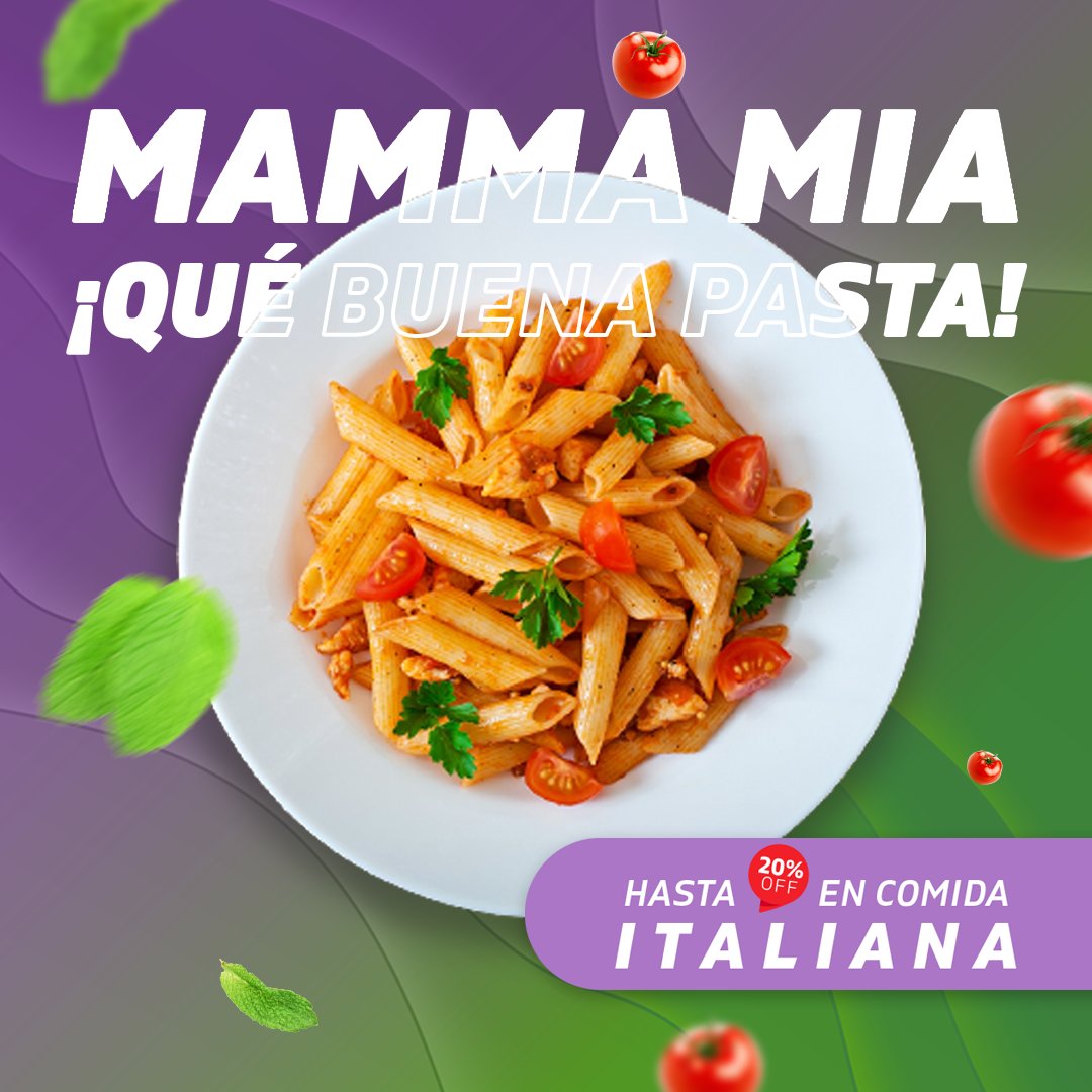¡FELIZ DÍA DE LA PASTA!    

Disfruta hasta 20% OFF con #ExperienciasClub
experienciasclub.com/listado-de-res…