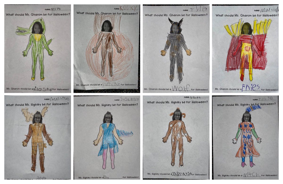 JGKinderKids's tweet photo. Loving these costume ideas! 🦖 🎃 🐺 🍟🦌❄️🐶🧙‍♀️ https://t.co/qfUeLk7tcZ